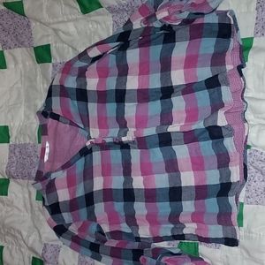 Rider's by Lee women's flannel long sleeve shirt